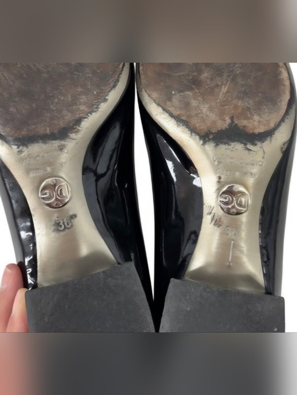 Dolce & Gabbana Decollete Vernice Loafer Flats - Picture 3 of 7
